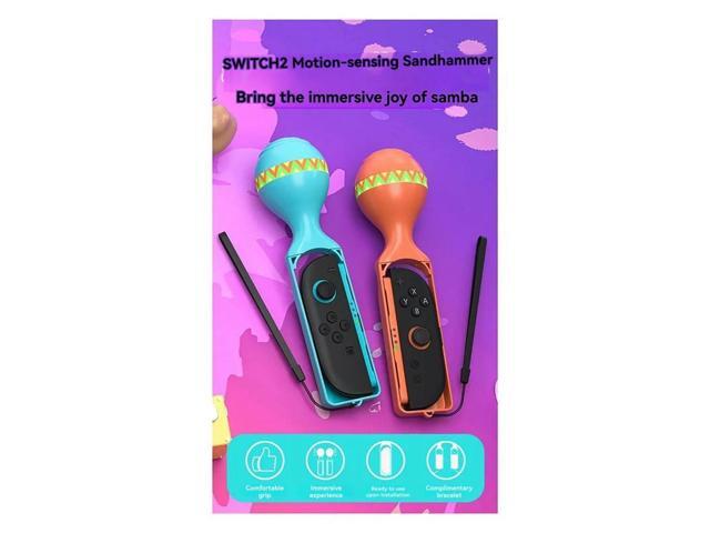 Game Sand Hammer Set For Switch 2 Left And Right Controller Sport Game Handle For Switch/Switch OLED Hammer Game Grip