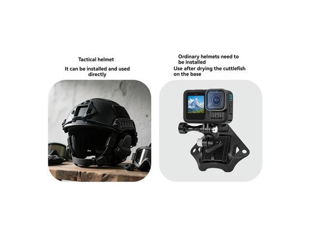 Helmet Fix Mount Base For FAST Helmet 360° Adjustable Quick Release Base Adapter For Gopro 13/12/ACTION 5/4/