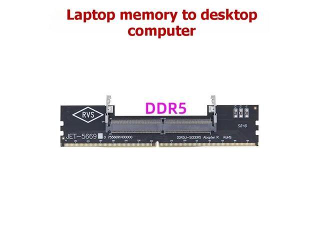 Laptop DDR5 Memory Adapter Card To Desktop RAM Connector DIMM SO-DIMM PC Converter Computer Expansion Card