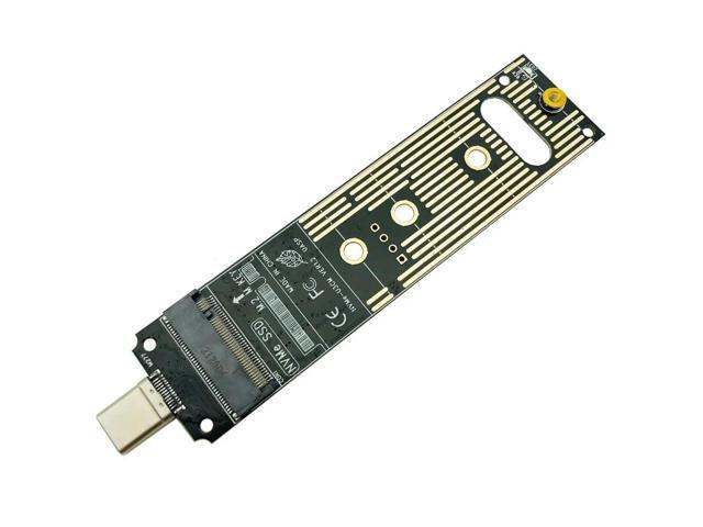 M.2 NVME Adapter PCIe NVME Enclosure M2 SSD Converter - High-Speed Data Transfer for Your 960/970 Series SSDs