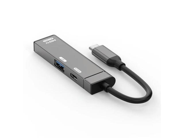 Type-C HUB USB-C Splitter Docking Station 4K@ 120Hz -Compatible Converter Type-C To HDTV USB-A PD 100W For PC