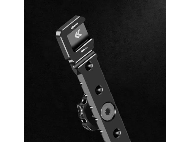 Cold Shoe Mount Bracket Dual Hot Shoe Extension Bar Plate Adapter For Camera Cage Mic LED Video Light Stand
