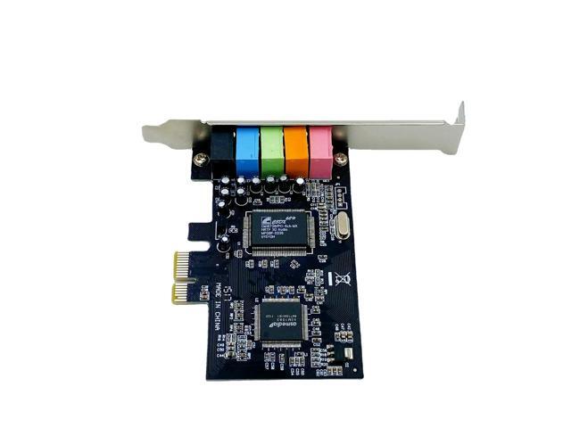 CMI8738 PCIe 5.1 Channel Audio Card Internal PCI Express Surround Sound Controller Adapter for PC Desktop 10
