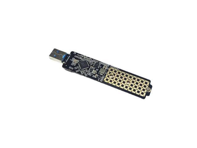 M2 NVME/SATA SSD Adapter USB 3.1 Riser Dual Protocol M/B+M Key RTL9210B Chip 2242 2260 2280 M.2 PCIE NVME/NGFF SATA SSD