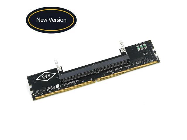 High Performance DDR5 Notebook Memory Adapter Card Test Protected for Desktop Compatibility & 5th Generation Memory Upgrade