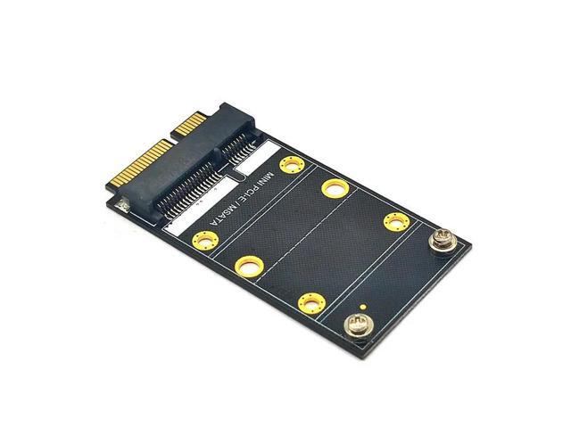 2025 Upgraded VersionMini PCIE to mSATA Adapter Expansion Test Board for SSD Solid - State Drives/PCIe Wi - Fi Cards Suitabl