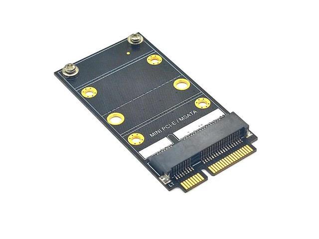 2025 Upgraded VersionMini PCIE to mSATA Adapter Expansion Test Board for SSD Solid - State Drives/PCIe Wi - Fi Cards Suitabl