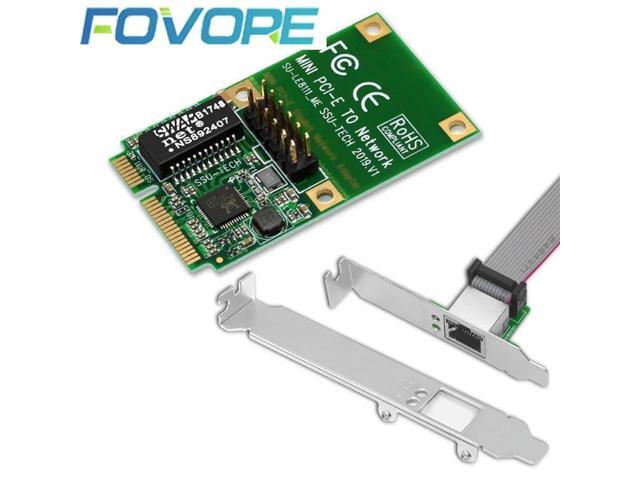 Network Cards Mini PCIE/M.2/NMVE Network Card 1000Mb Gigabit Ethernet 10/100/1000Mb RJ45 LAN Network Adapter for Computer PC