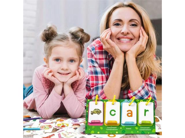 Kids English Educational Flash Cards 129Pcs Sight Words List Vocabulary Building High Frequency Words Teaching Tool For Tea