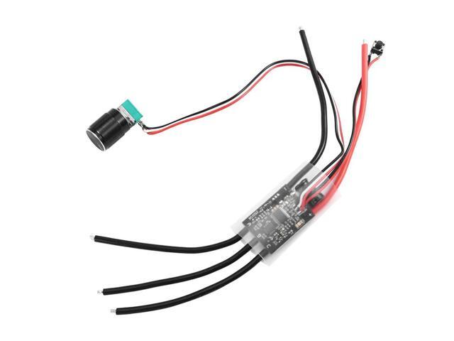 DIY 30A Brushless ESC Controller For RC Model Car Tank Boat- Multifunctional Brushed Motor Replacement Parts Spare