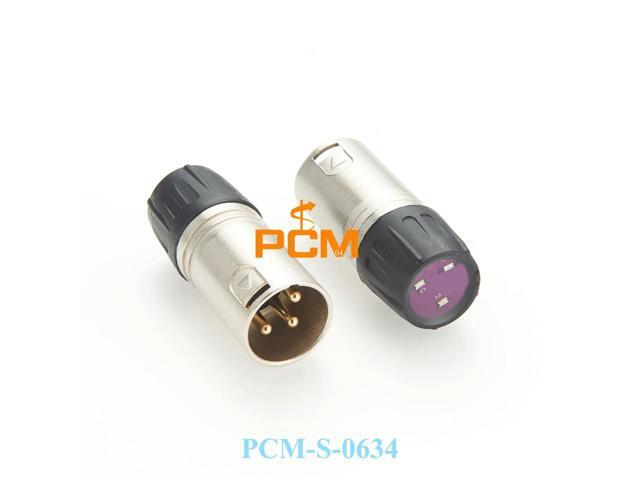 DMX 512 Signal Tester XLR 3-Pin Line Tester, DMX 512 Signal Line Fault Test Tool, for stage light signal test