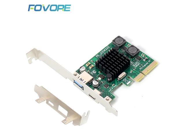 USB 3.1 Type C to PCI-e Adapter USB 3 3.0 USB3 hub Type A to PCIe PCI express Converter Controller Expansion Card