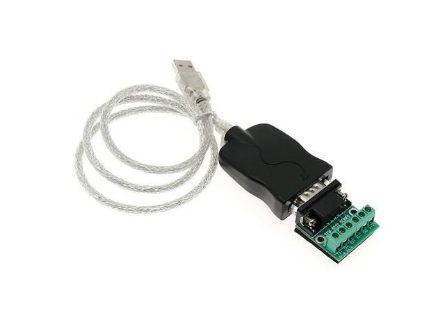 USB2.0 to RS-485 RS-422 DB9 pin female COM Serial Port chip PL2303 isolated USB to a RS485 USB rs485 RS422 adapter converter