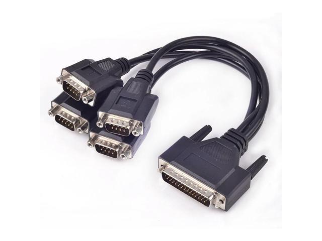 Serial DB9 RS232 PCI e Adapter 4 ports Serial DB9 RS232 to PCI e Adapter RS-232 PCIe PCI-e Converter Card MosChip with cable