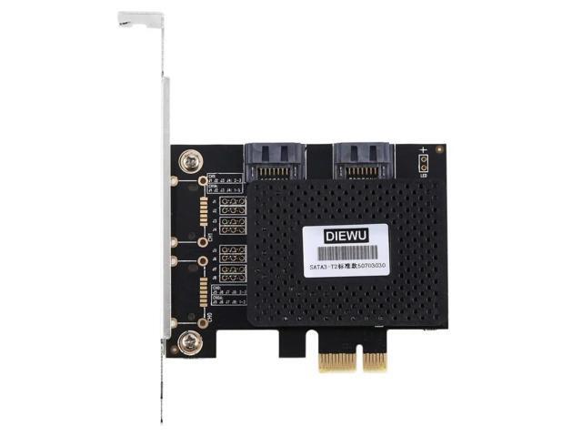 PCI-E SATA 1X 4X 8X 16X PCI-E Cards PCI Express to SATA 3.0 2-Port SATA III 6Gbps Expansion Adapter Boards