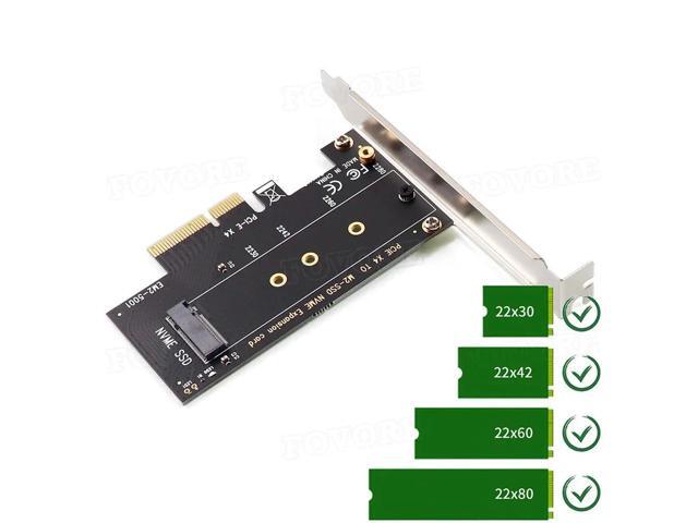 PCIe To NVMe Adapter 64Gbps M.2 Ssd Gen4 PCIe 4.0 X4 X8 X16 Expansion Card for Desktop with Aluminum Heatsink