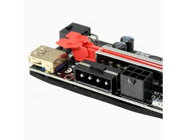 PCIE Riser 009S Plus Extension Cable Adapter PCI Express Riser VER009S PCIE X1 to X16 Riser Card For Graphic Card Miner Mining