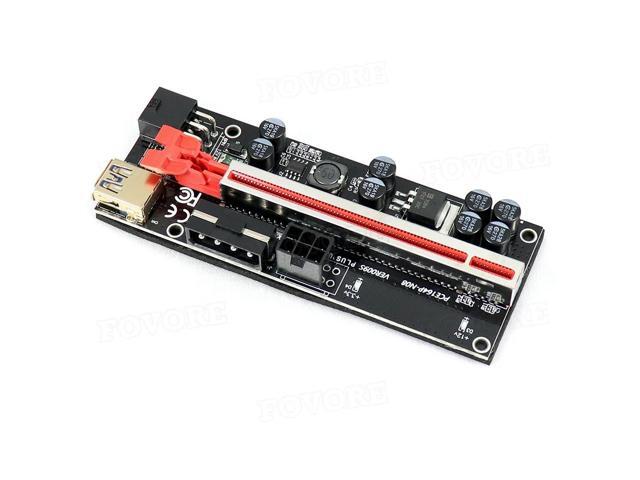 PCIE Riser 009S Plus Extension Cable Adapter PCI Express Riser VER009S PCIE X1 to X16 Riser Card For Graphic Card Miner Mining