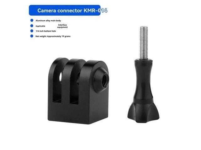 Suitable For GOPRO Camera 1/4 Interface Mobile Phone Photography Selfie Stand Universal Pan-Tilt Camera Fixing Stand