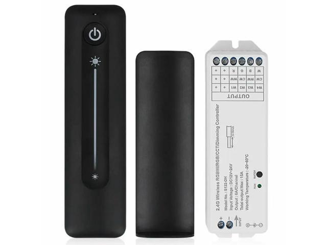 For Single Color Strip Light Compatible 12V 24V PWM LED Dimmer Featuring 2.4G Remote Control B