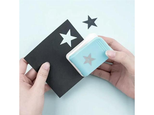 For Scrapbooking Journaling Paper Crafts 3D Star Embossing Punch Create 3D Paper Punches Score Tool For DIY Card Making