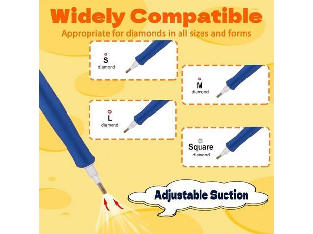 Electric Vacuum Diamond Painting Pen With Adjustable Suction, Diamond Art Kits For Adults