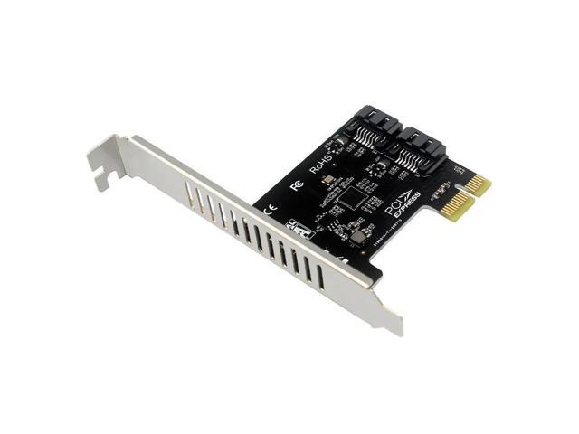 PCIE SATA PCI-E Adapter 5 Port SATA 3.0 6Gbps Controller PCI Express X1 To SATA 3 Expansion Card Riser JMB585 Support Raid