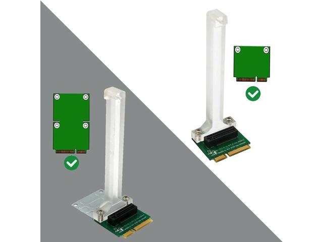 M.2 NGFF (M+B Key) to Mini PCIe/mSATA Adapter - SSD Converter Card for Laptop/Industrial PC/Embedded Systems