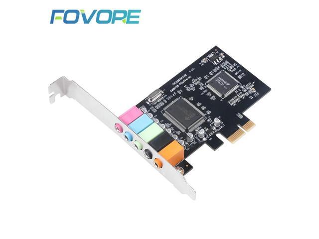 PCI Sound Card 5.1CH 5.1 Channel CMI8738 Chipset Audio Interface PCI-E 5.1 Stereo Digital Card Desktop Soundcard