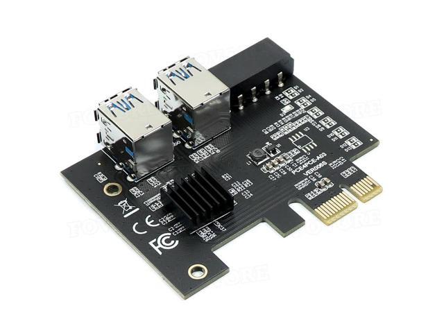 PCI Express Multiplier PCIE 1 to 4 ports USB3.0 Riser Card PCI-e X1 to X16 Adapter Riser For Graphic Card Bitcoin Miner Mining