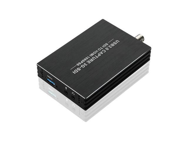 3G-SDI to USB 3.0 Video Capture Card, 1080P 60fps SDI Grabber Dongle, HD Recorder Adapter for OBS Live Streaming