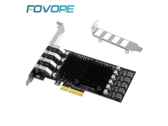 Streamline Your Workflow Add 4 USB 3.2 Gen2 Ports To Your PC with The PCIE USB Card for Easy Data Transfer.