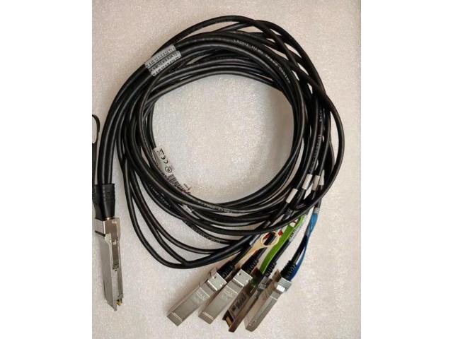 MCP7F00-A002R Compatible 100G QSFP28 to 4x25G SFP28 DAC 2M