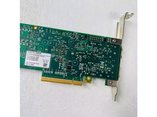 ConnectX-3 EN Dual Port 10Gigabit PCIe Card MCX312A-XCBT CX312A