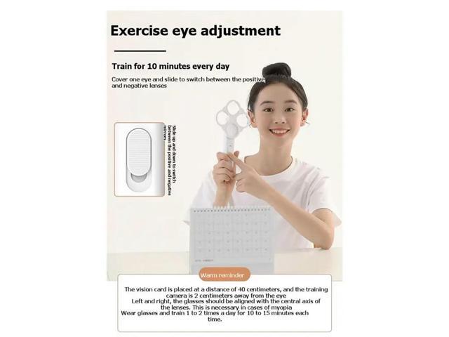 AIST Top Semi-Automatic 4 Lens Plastic Optical Flip Eye Trainer Ophthalmic Holder BP1.0 Occluder