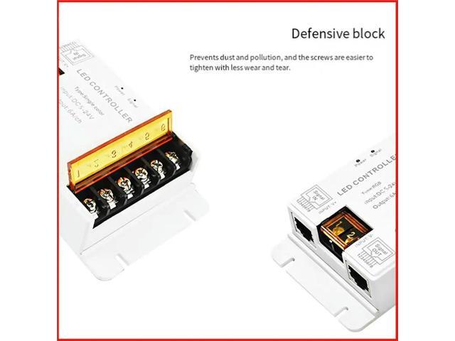 Light Strip Controller Neon Light Music Flashing Controller Synchronized 5-24V Low Voltage Timer Switch