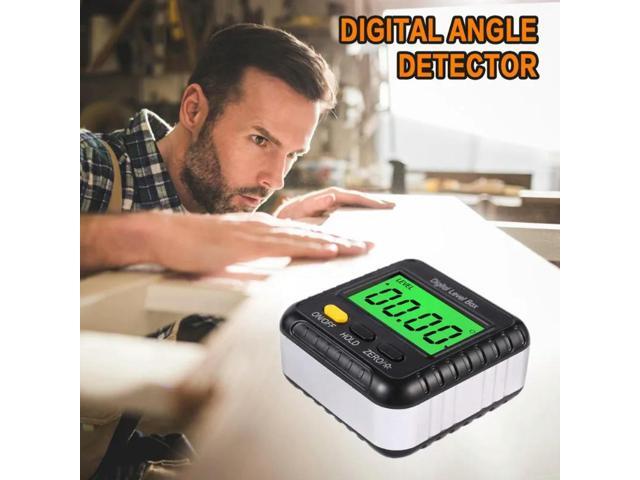 Digital Inclinometer 360° Digital Angle Gauge Electronic Digital Level Box Measuring Tool Angle Ruler