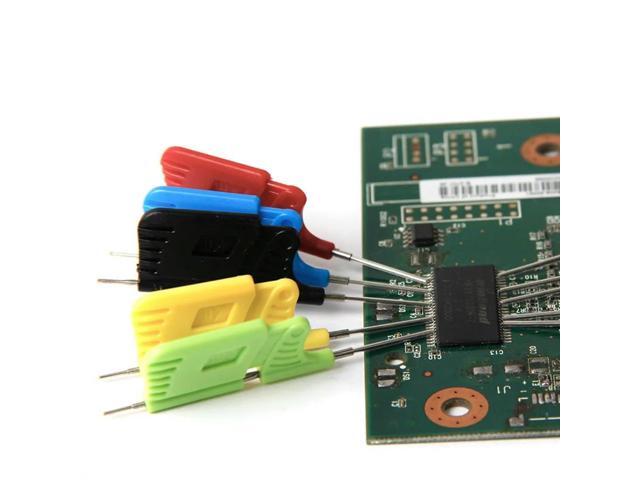 10X Chip Test Clip IC Clamp BIOS Burning Fixture SOP SOIC MSOP SSOP SMD PIN Socket Adapter Programmer For Logic Analyzer