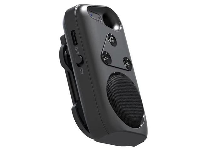 Bluetooth V5.4 Speakerphone Handsfree Sun Visor Speaker Car Kit Sport Audio Music Loudspeaker