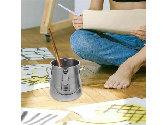Leak-Proof Paint Brush Washer With Lid And Filter Screen- Design Ideal For Travel