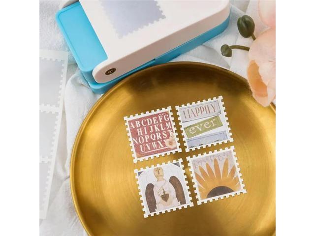 1.5X1.5' Large Square Stamp Punch, Card Making, Junk Journaling And DIY Paper Crafts - Stamp Puncher