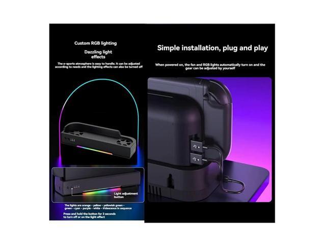 Cooling Fan Base For Switch2 For NS2 Host Wall Bracket Enhanced Cooling System For Improved Performance