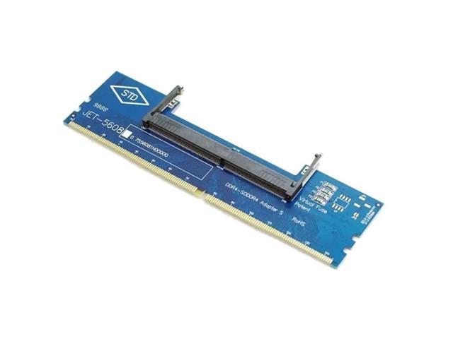 DDR4 SO-DIMM To PC DIMM Memory Adapter 3PCS Laptops To Desktop RAM Conversion Card Test