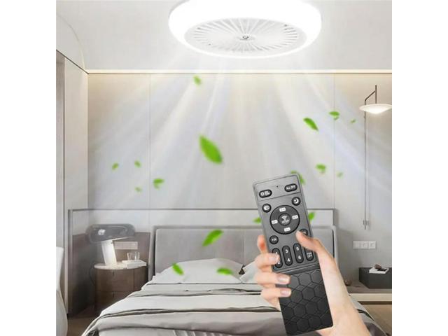 For Home Bedroom Living Room Compatible Ceiling Fan Remote Replacement 2Pcs 6 Speed And Timer Control Controller