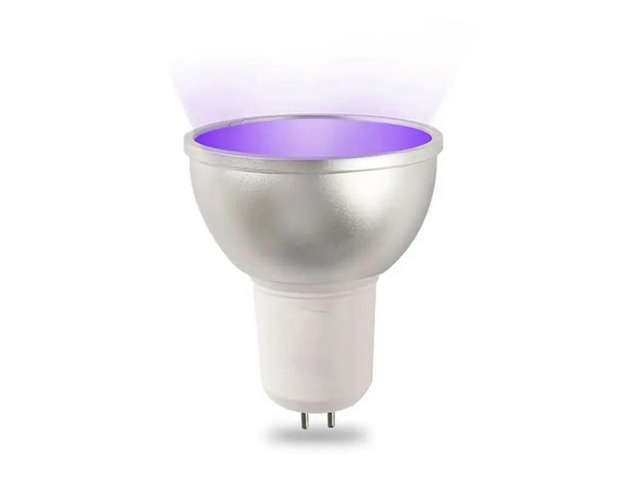 For Tuya Zigbee Alice GU5.3 LED Light Bulb RGBCW 5W Dimmable Ceiling Lamp Spotlighting For Alexa Google Home