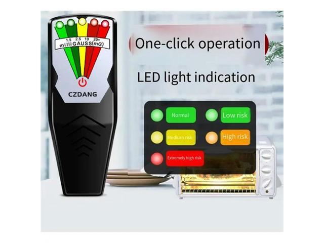 Electromagnetic Radiation Detector High-Frequency Ionizing Radioactivity Detection Functionality Radio