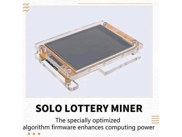 Nerdminer Nmminer Upgraded 987KH/S Harshrate 2.8 Inch Display Bitcoin Crypto Solo Lottery Miner Upgraded Nerdminer