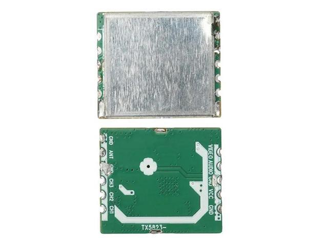 Video Transmitter Module 5.8G FM Audio/Video Transmitter Module 8-Channel Image Transmission Transmitter Module