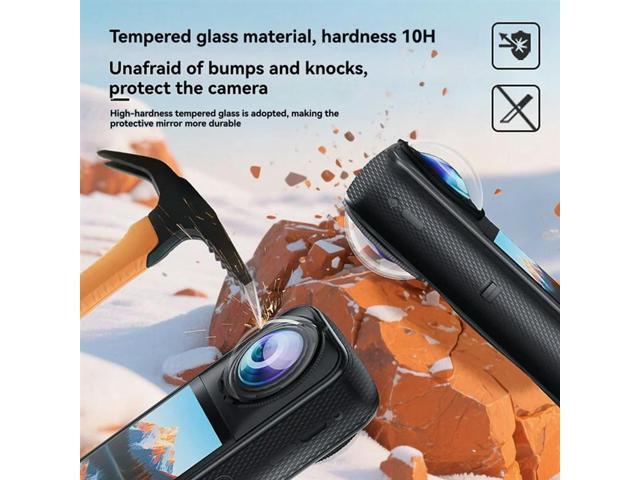 Suitable For X5 Lens Protector, Rotating Scratch Resistant Panoramic Motion Camera Lens Film Accessory