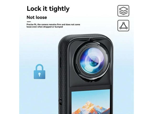 Suitable For X5 Lens Protector, Rotating Scratch Resistant Panoramic Motion Camera Lens Film Accessory